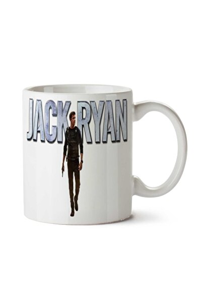 ART HEDİYE كوب توم كلانسيز جاك ريان مطبوع على الجانبين