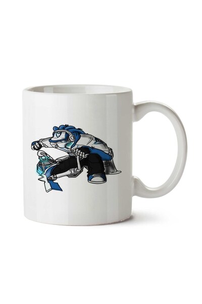 ART HEDİYE كوب مطبوع على الجانبين من Thresh SSW