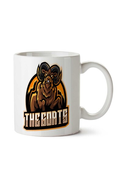 ART HEDİYE كوب مطبوع على الجانبين من The Goats