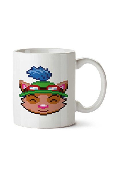 ART HEDİYE كوب كوب مطبوع على الجانبين من Teemo Head
