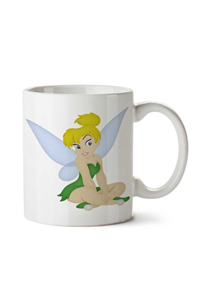 ART HEDİYE كوب تينكر بيل مطبوع على الجانبين