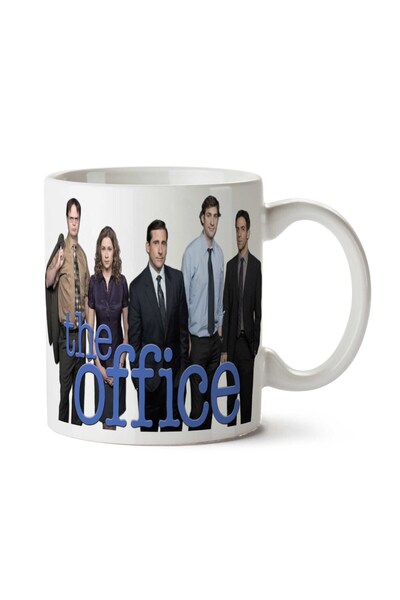 ART HEDİYE كوب مطبوع على الجانبين من The Office Trivia