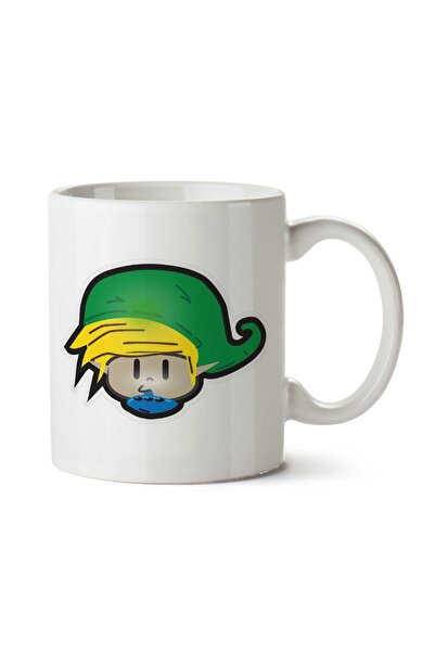 ART HEDİYE كوب سوبر ماريو Mushroom Link Legend of Zelda مطبوع على الجانبين