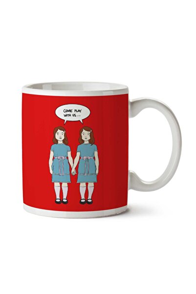 ART HEDİYE The Grady Twins Come Play With Us The Two Sided Printed Mug