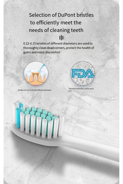 LOVYCO Sonic Optimum Cleaning Philips Sonicare Uyumlu 4 Adet Yedek başlık