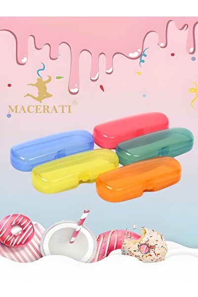 MACERATİ Hills Unisex Red Square Frame 0-10 Years Old Children Uv400 Sunglasses Boxed