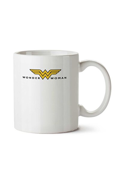 ART HEDİYE كوب مطبوع عليه شعار Wonder Woman على الجانبين