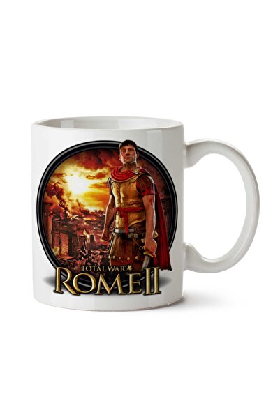 ART HEDİYE Total-War-PNG-HD Two Sided Printed Mug