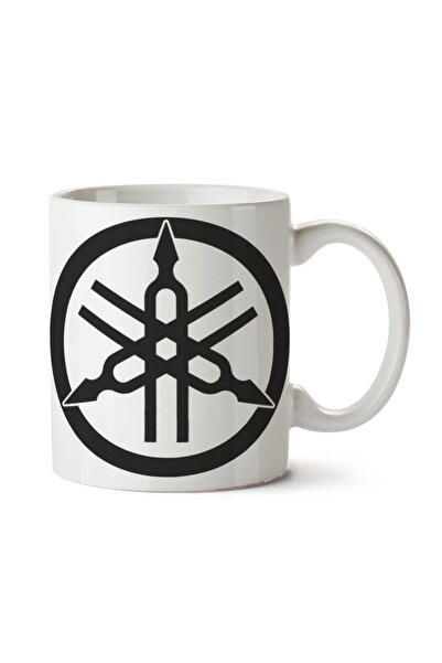 ART HEDİYE كوب مطبوع على الجانبين من ياماها للدراجات النارية