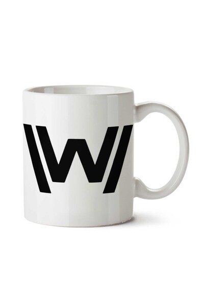 ART HEDİYE Westworld Logo Westworld Decal Two Sided Printed Mug