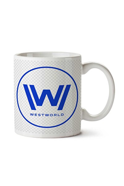 ART HEDİYE كوب مطبوع على الجانبين من West World