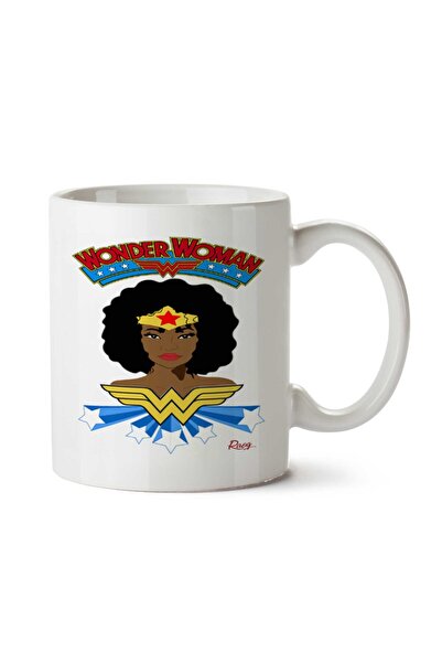 ART HEDİYE Wonder Woman Georgia III Two Sided Printed Mug