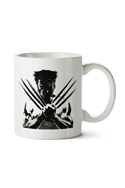 ART HEDİYE كوب WOLVERINE بمخلب مطبوع على الجانبين