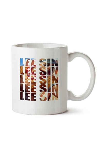 ART HEDİYE Lee Sin Text Two Sided Printed Mug