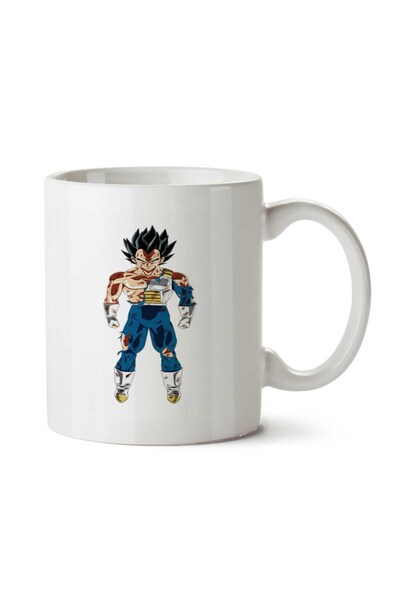 ART HEDİYE Vegeta - كوب Orgulho Saiyajin مطبوع على الجانبين