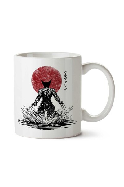 ART HEDİYE كوب ولفيرين الخالد مطبوع على الجانبين