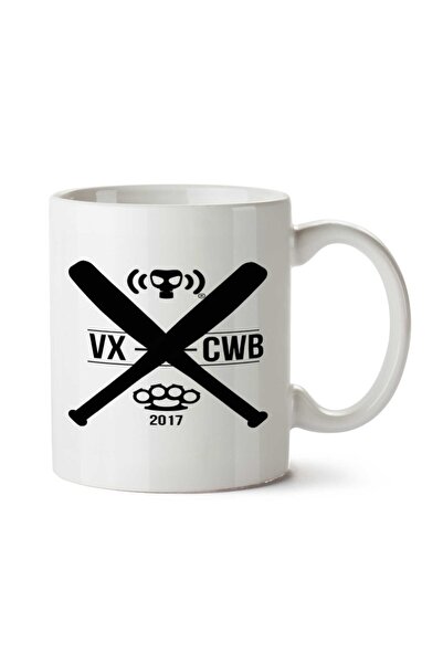 ART HEDİYE كوب بيسبول Vx CWB مطبوع على الجانبين