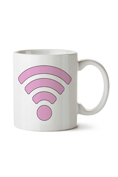 ART HEDİYE كوب واي فاي مطبوع على الجانبين