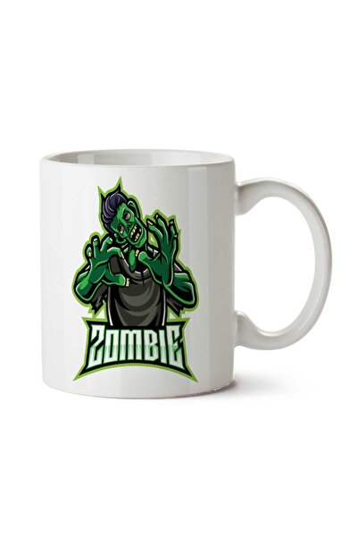 ART HEDİYE كوب زومبي (3) مطبوع على الجانبين