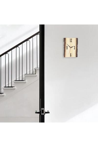 CajuArt Decorative Plain Tree Piece Log Look Design Wall Clock