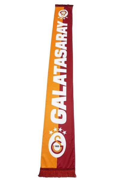 Galatasaray Orijinal Şal Atkı Hediyelik Ahşap Kutulu