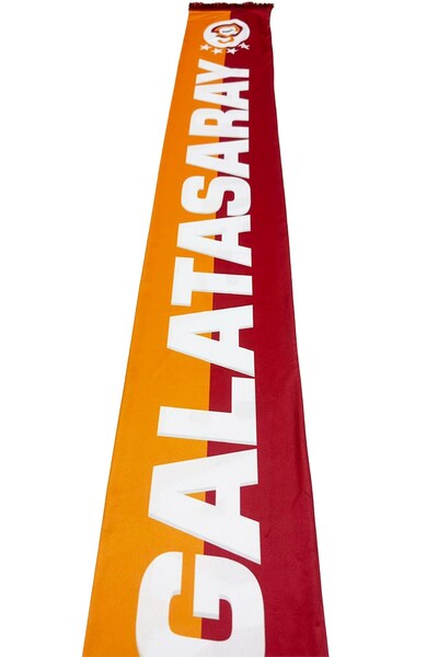 Galatasaray Orijinal Şal Atkı Hediyelik Ahşap Kutulu