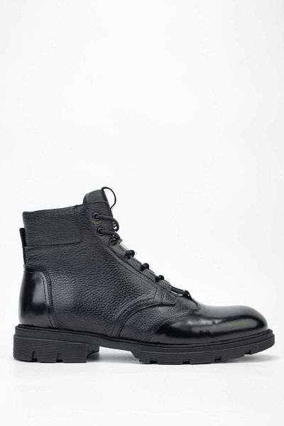 Tamer Tanca Men's Genuine Leather Black POSTAL Boots