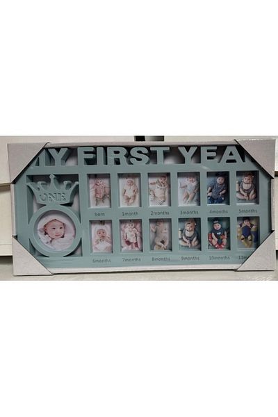 ROMİX Plastic First Years Photo Frame Babies 13 Sections