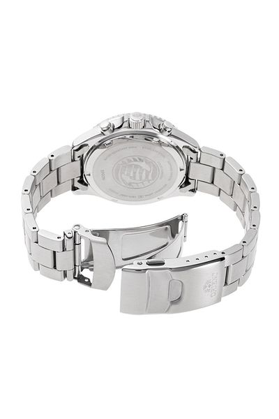 Orient RA-TX0201L10B Automatic Steel Grey Navy Blue Dial Sapphire Glass 20 ATM 43 mm Men's Wristwatch