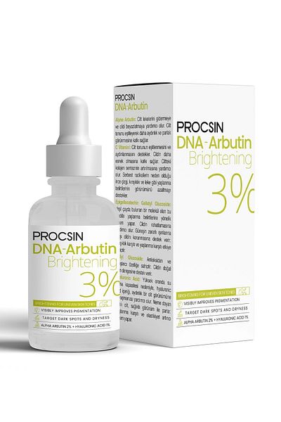 PROCSIN Dna-arbutin Anti-Dark Spot Skin Tone Regulator and Brightening Serum 30 ml