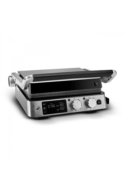 Karaca Sear and Grill Inox Non-Stick Cast Iron Plate 2 in 1 Grill and Toaster 2000w