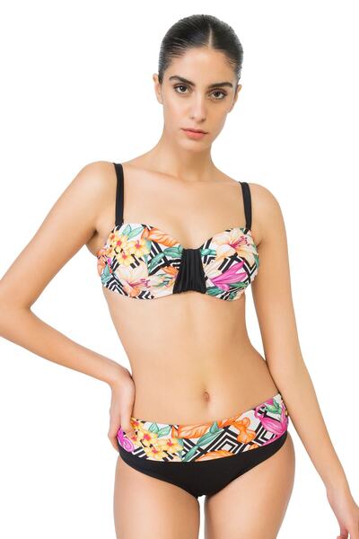 Bonesta Straplez Kaplı Bikini Takımı