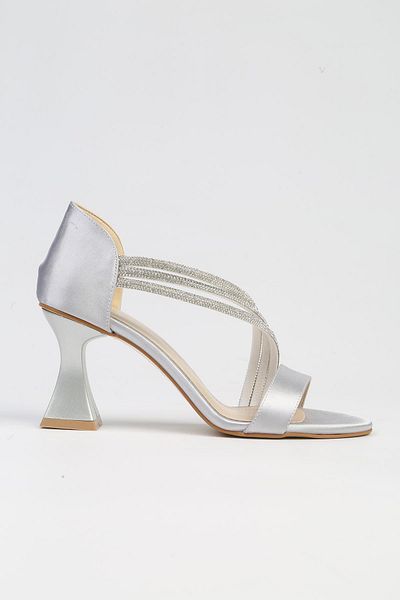 Pierre Cardin ® |   PC-53009- 3691 Γκρι-Γυναικεία παπούτσια με τακούνι