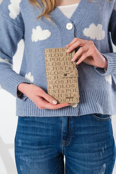 YOGII Дамски портфейл Münster Model, водоустойчив, от висококачествена изкуствена кожа, многофункционален VIP