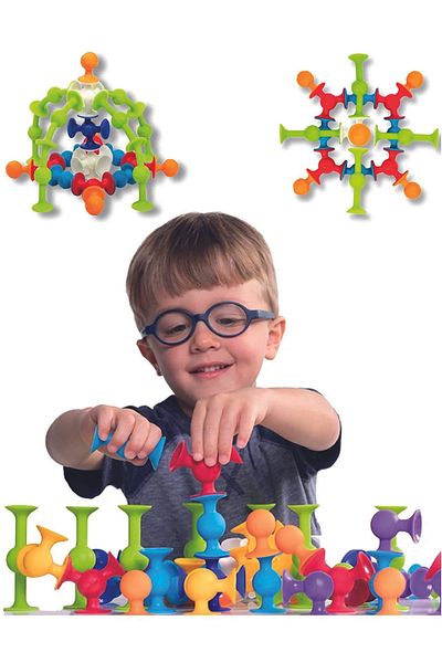 Factorial Fidget Sensory Educational Toy Vacuum Molecule 25 Pcs Building Blocks Lego Vacuum Child Developmental Game