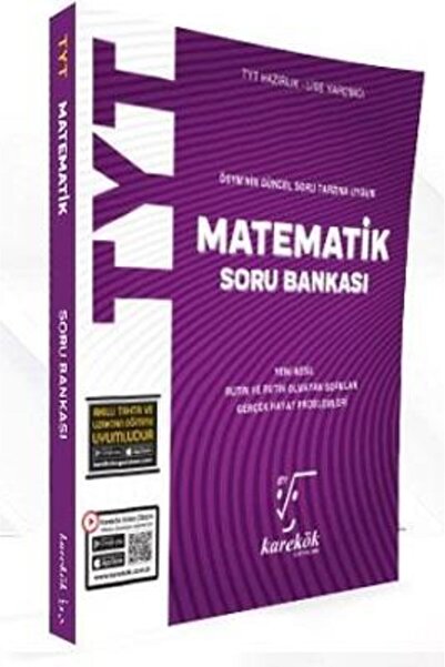 karakök yayınları Tyt Matematik Soru Bankası Karakök Yayınları