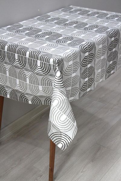DDHOME Lined Erasable PVC Oilcloth Tablecloth 206-A