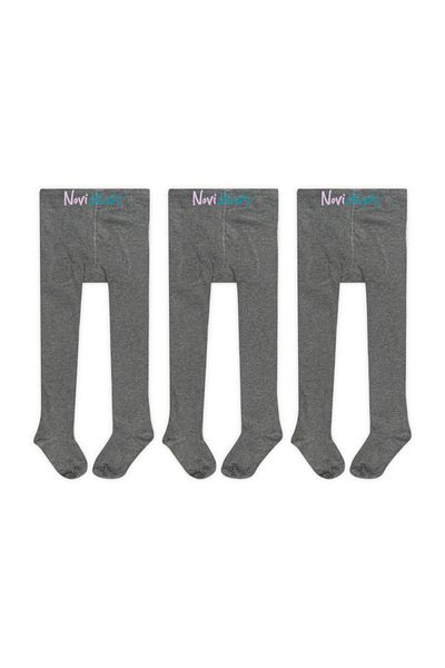 Novibaby 3 Pack Baby Cotton Pantyhose, Children's Newborn Cotton Girls Boys School Socks, White Ecru Pink
