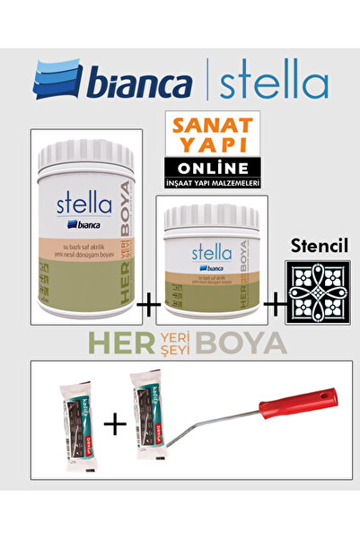 Bianca Stella Su Bazlı Boya 1.5 Lt Setler