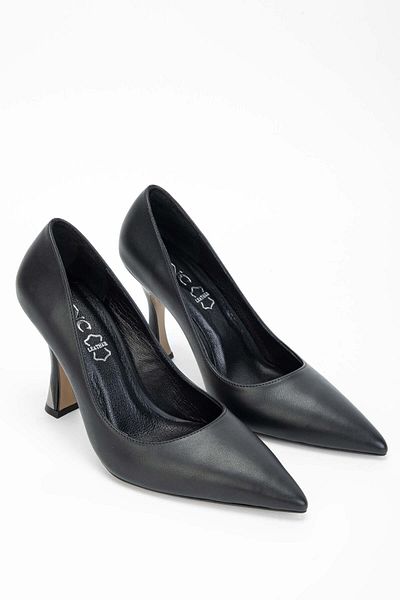 Tamer Tanca Women's Vegan Black Stiletto Shoes