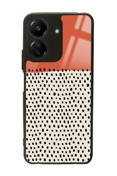 Spoyi حافظة هاتف لامعة بتصميم فني عتيق لهاتف Xiaomi Redmi 13C
