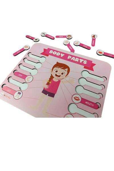gift plus English Girl Body Parts Puzzle Jigsaw Puzzle Educational Toy