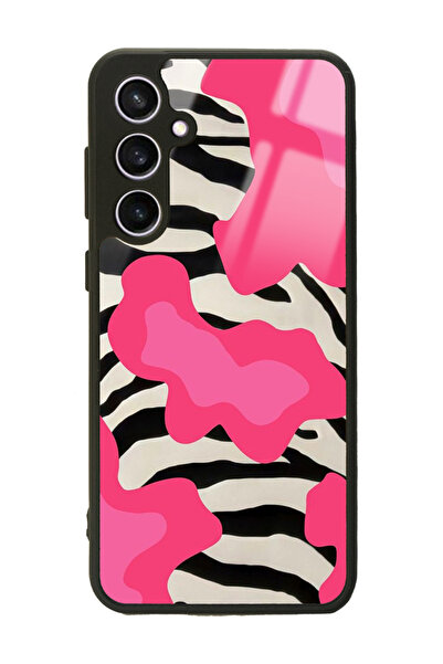 Spoyi Samsung S23 FE Pink Milky Tasarımlı Glossy Telefon Kılıfı