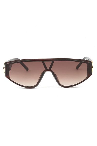Angel Eyes New Season Stylish Design Brown Frame Brown Glass Vintage Unisex Sunglasses