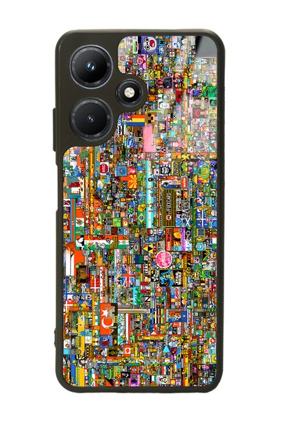 Spoyi Infinix Hot 30I R/Place Commemorative Design Glossy Phone Case