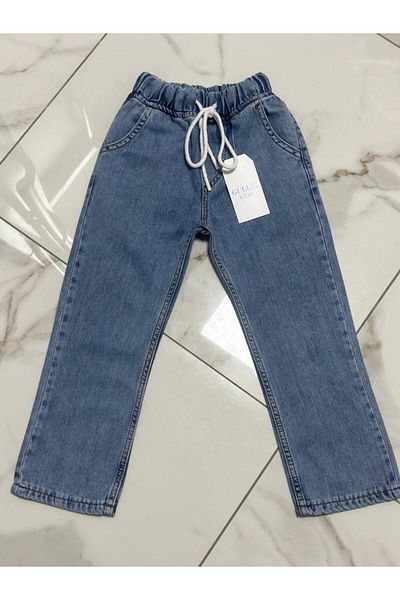 GULLİS KİDS Wide Leg Jeans with Elastic Waist