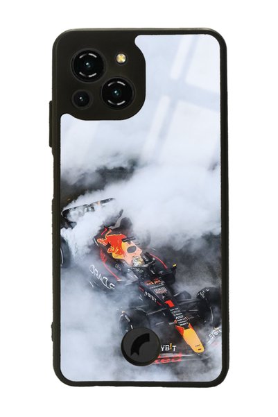 Spoyi غلاف هاتف لامع بتصميم Reeder S23 Pro Max Formula 1