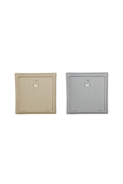 DEEP BLUE Water Fun Cam Takviyeli Polyester Makine Dairesi Kapağı GRİ 60x60 (...
