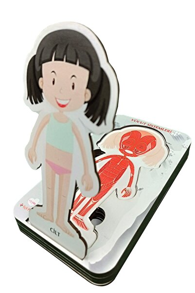 gift plus Girl Body Systems Layered Educational Toy Puzzle Jigsaw
