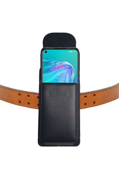 EXENAR Husă compatibilă cu centura Tecno Spark 7T - Cu husă din piele artific...